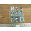 Image 1 : (9) 1973-74 OPC hockey cards