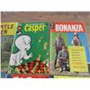 Image 3 : (8) 12c comics - Bonanza, Gentle Ben, Casper, Toka, Lassie, etc