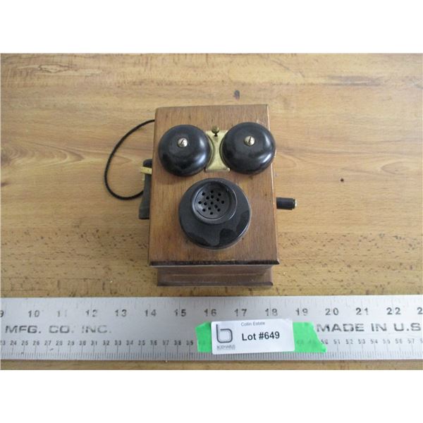 mini box telephone - 3x4.5"