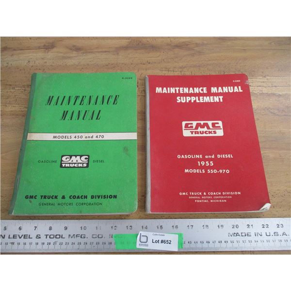 (2) GMC Trucks manuals