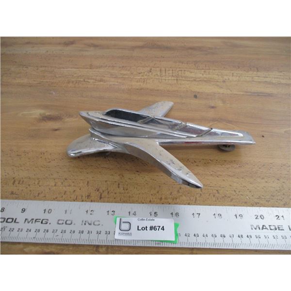 1951 Plymouth Cambridge hood ornament