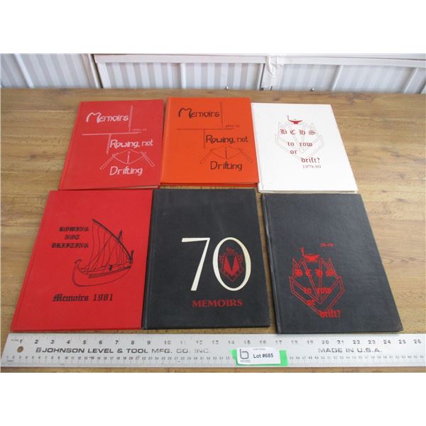 1970-80's yearbooks