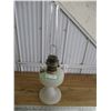 Image 1 : milkglass lamp with chimney