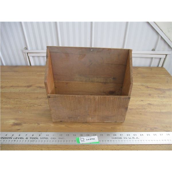 Wooden pack + ship wall organizer - 12x12