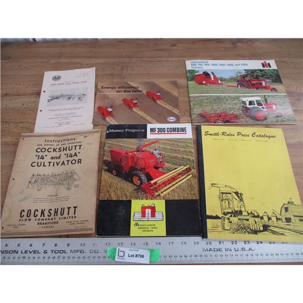 Cockshutt, IH, brochures