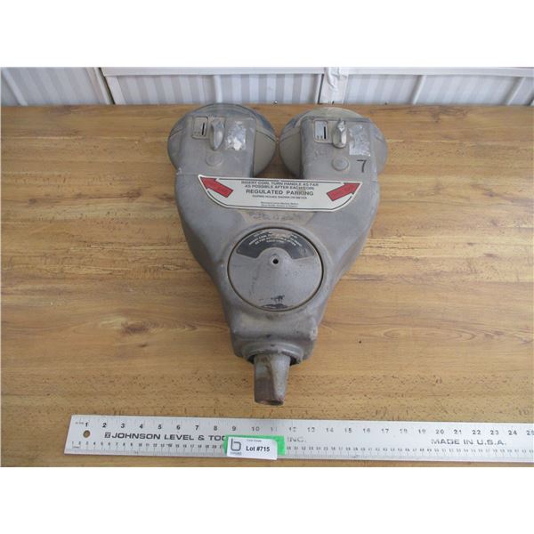 double head park meter