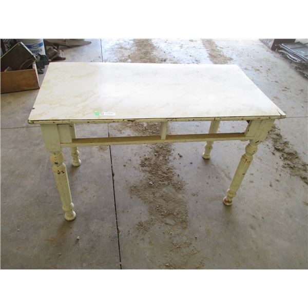 arborite top wooden table - 46x24 - 30Tall