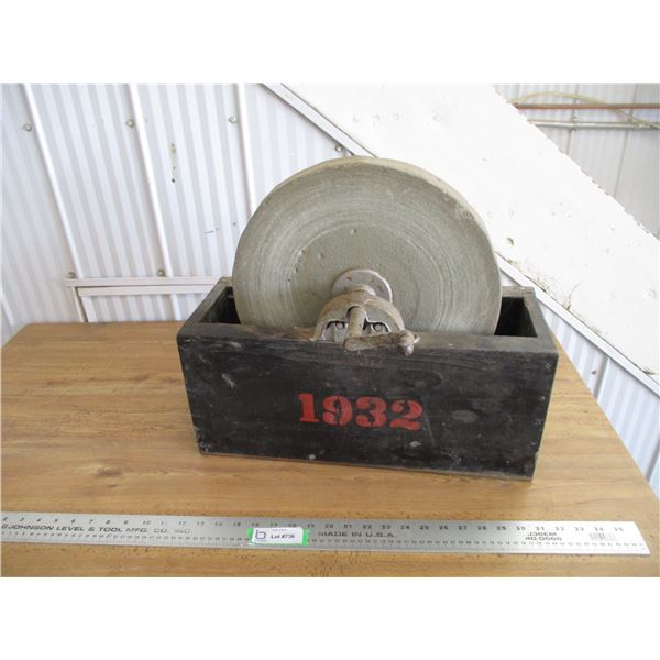 Mounted wet stone 14"