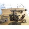 Image 2 : Galvanized pail with pipe vise pulleys misc