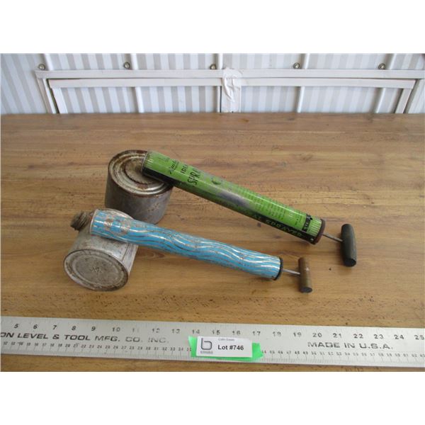 (2) insect sprayers