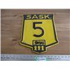 Image 1 : No5 Sask highway sign - 12x15 metal