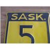 Image 2 : No5 Sask highway sign - 12x15 metal