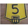 Image 3 : No5 Sask highway sign - 12x15 metal