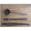 Image 2 : (3) Blacksmith tools, dipper