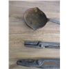 Image 3 : (3) Blacksmith tools, dipper