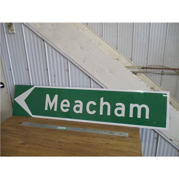 Meacham sign - 56x12