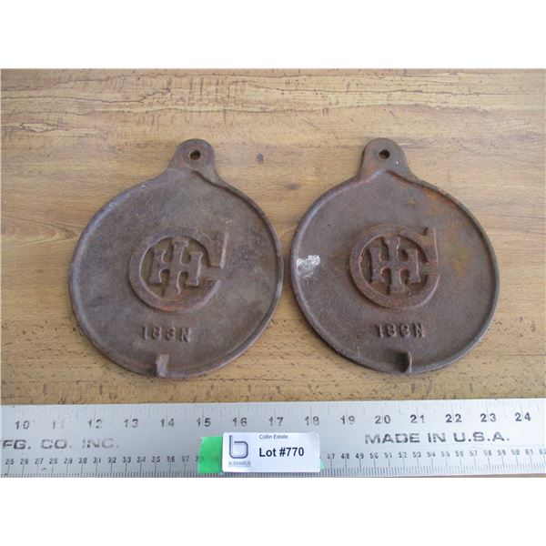 (2) IH inspection lids