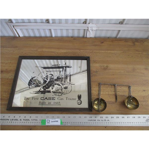 Case Mirrored picture - 16x12 with scale parts