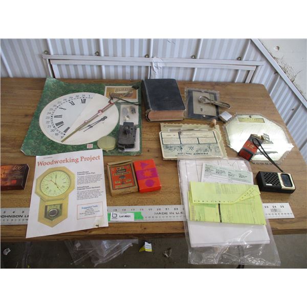 Mix lot lighter, mirrored picture + misc