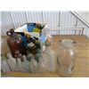 Image 3 : mix lot bottles, jar