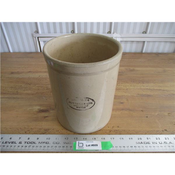 stoneware crock 1 gallon
