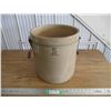 Image 1 : No 5 stoneware crock 5 gallon