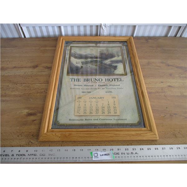 1932 Bruno hotel calendar - complete