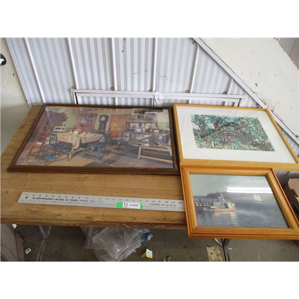 (3) pictures (1) puzzle