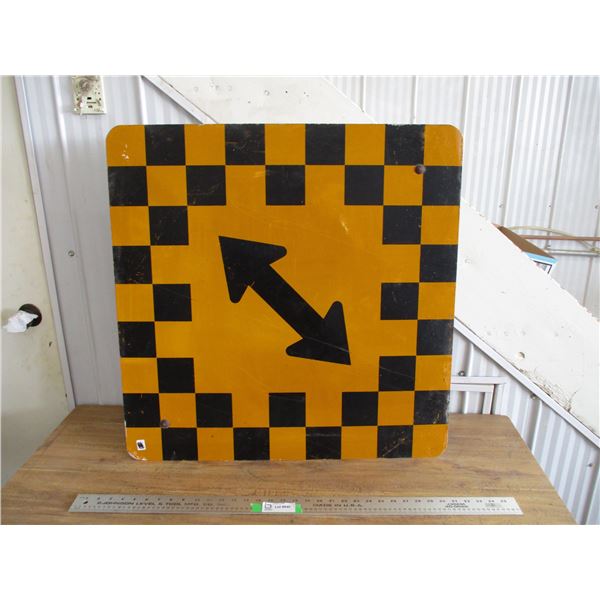 aluminum sign - 30x30