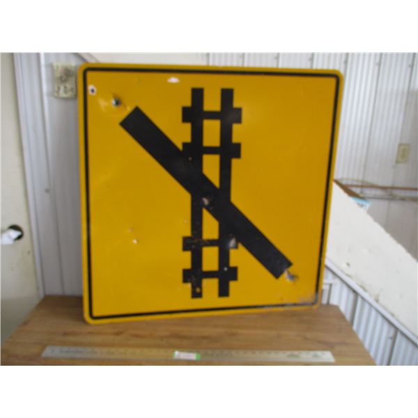 Aluminum sign - 33x33