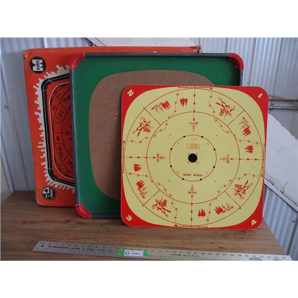 Munro 7in1 board with crokinole in box - just board
