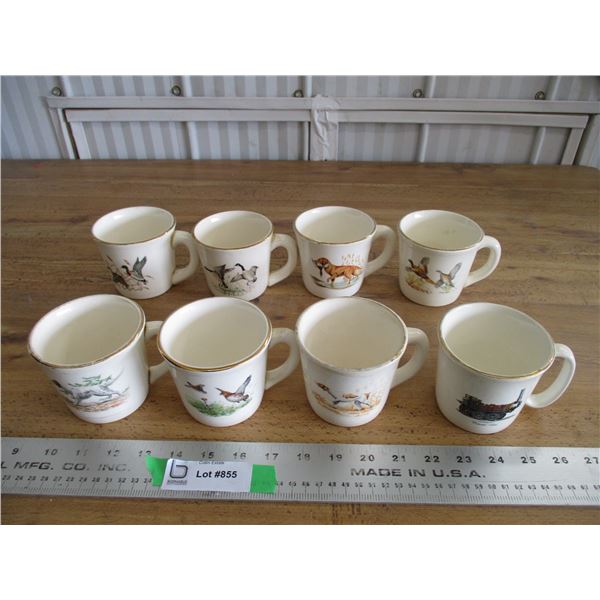 8 oatmeal coffee mugs