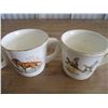 Image 4 : 8 oatmeal coffee mugs
