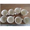 Image 6 : 8 oatmeal coffee mugs