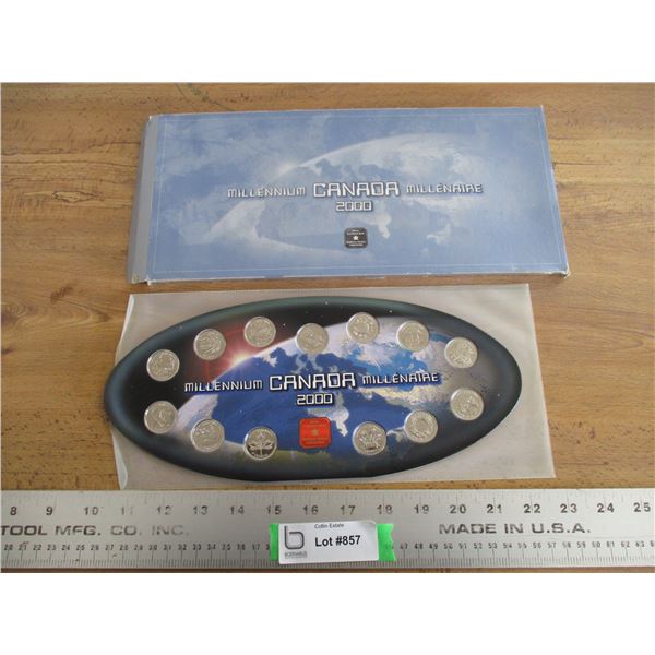 2000 millenium coin set