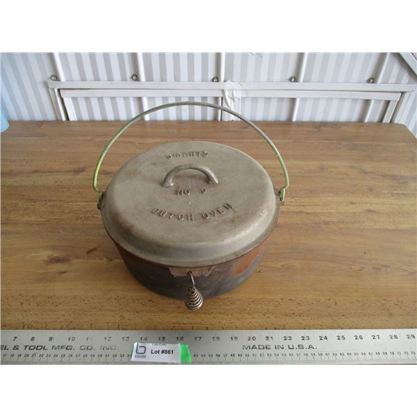 No 9 Smart cast pot with lid - dutch oven