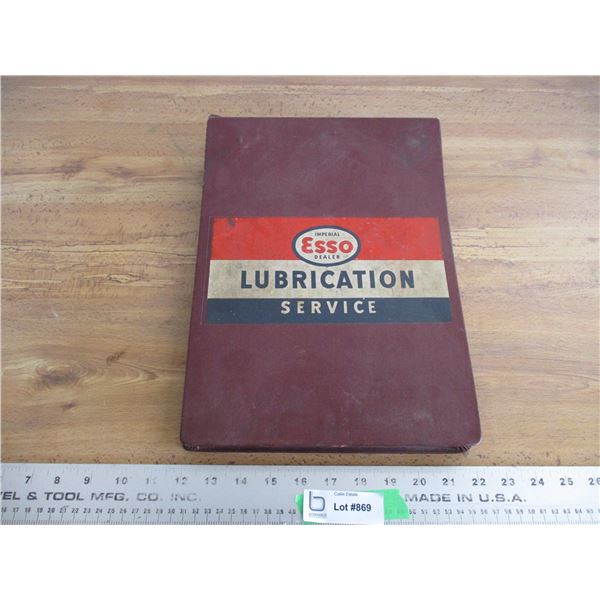 Esso dealer service booklet
