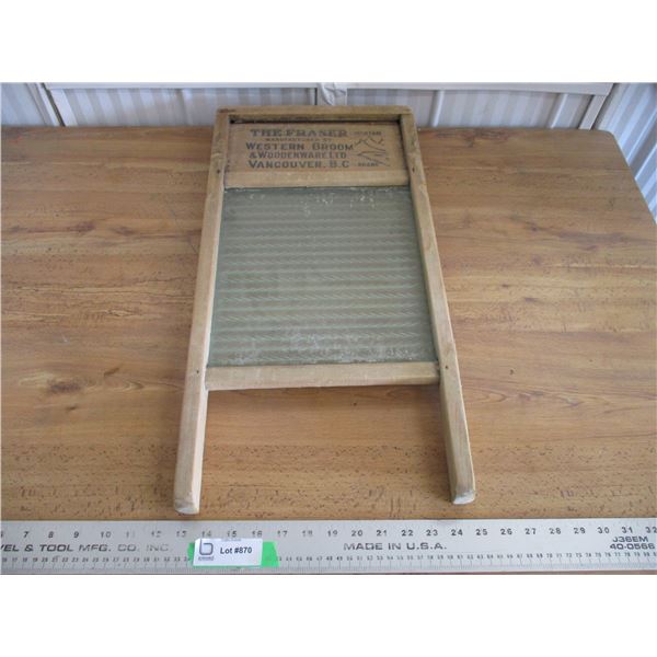 The fraser washboard