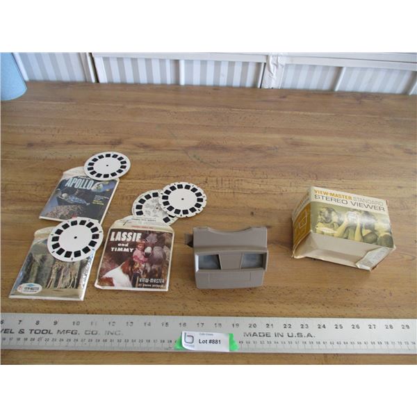 Viewmaster with reels