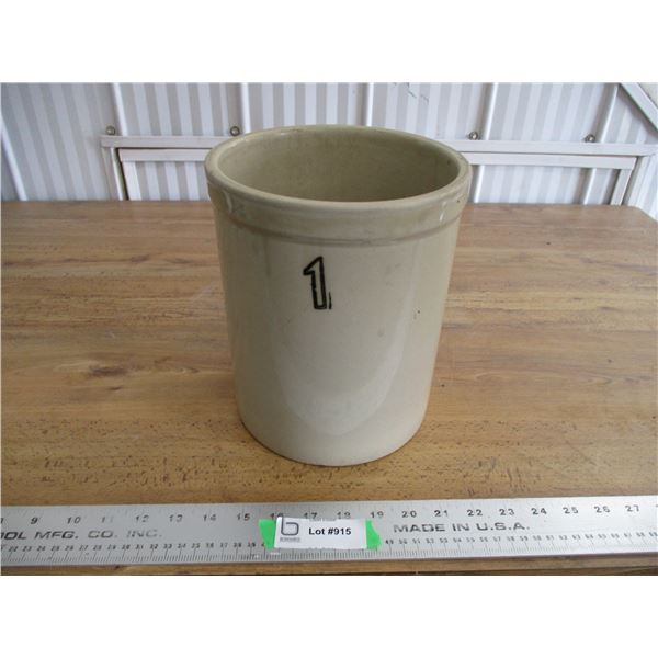 1 gallon stoneware crock