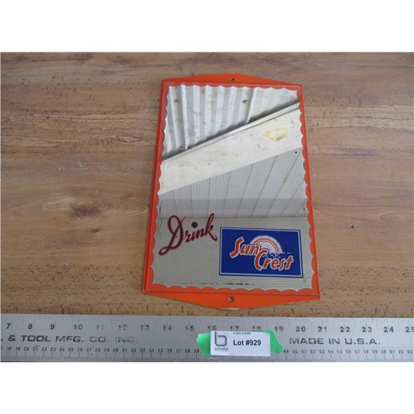 drink suncrest mirror 12x8