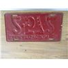 Image 5 : 1941 Sask License Plate - repainted