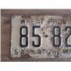 Image 2 : 1951 Sask License Plate