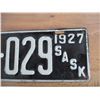 Image 3 : 1927 Sask License Plate