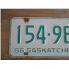 Image 2 : 1966 Sask License Plate