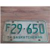 Image 2 : (2) 1970's Sask License Plate