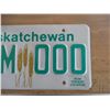 Image 3 : Sample SAM-OOO Sask License Plate