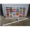 Image 1 : Display Board with (36) Sask Plates - 88x33