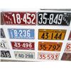 Image 5 : Display Board with (36) Sask Plates - 88x33