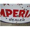Image 5 : Oval 3 star Imperial Dealer (ESSO) double sided porcelain sign - 60x40